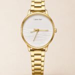 Gold Calvin Klein-Style Watch